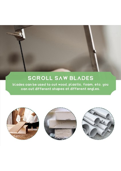 36 Adet Çapraz Pimli Dekupaj Testeresi Bıçağı 15/18/24 Diş Kesim Testere Bıçakları (Yurt Dışından) fırsatları