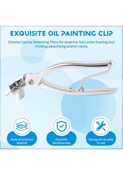 Sedye Çubukları Çerçeveleme Aracı Için Krom Tuval Germe Pensesi (Yurt Dışından) fırsatları