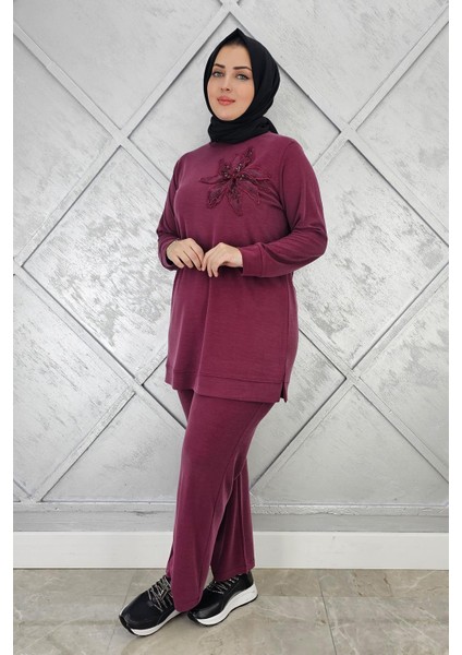 Kadın Dikme Detaylı Tesettür Takım fiyatları