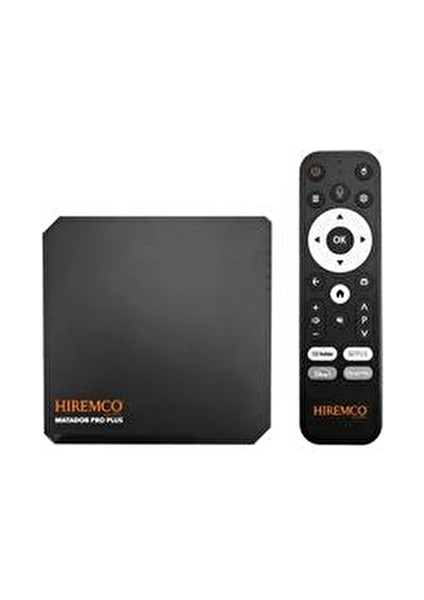 Matador Pro Plus Android Box 4K 32 GB Depolama ile Hızlı Wi-Fi Bağlantısı fiyatları