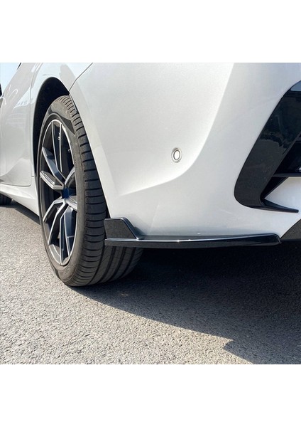 Araba Arka Tampon Dudak Difüzör Ayırıcı Kanat Önlük Spoiler Için -Bmw 3 Serisi G20 M Sport 320I 325I 330I Parlak Siyah (Yurt Dışından) modelleri