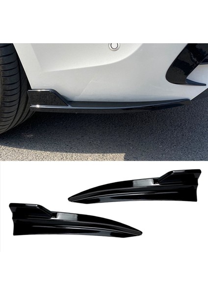 Araba Arka Tampon Dudak Difüzör Ayırıcı Kanat Önlük Spoiler Için -Bmw 3 Serisi G20 M Sport 320I 325I 330I Parlak Siyah (Yurt Dışından) fırsatları
