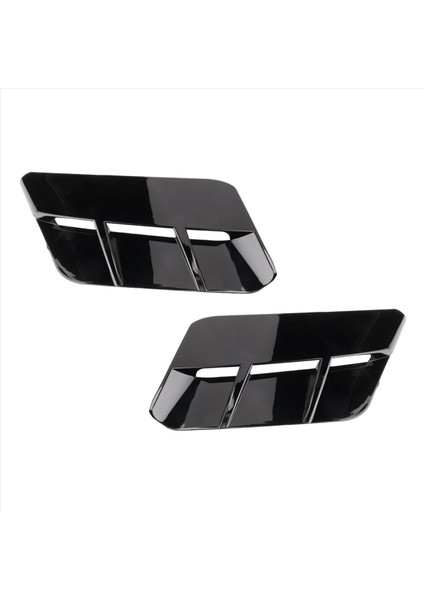 Araba Siyah Mat Motor Hood Hava Outlet Havalandırma Kapağı Dodge Challenger 2015-2020 Araç Aksesuarları (Yurt Dışından)