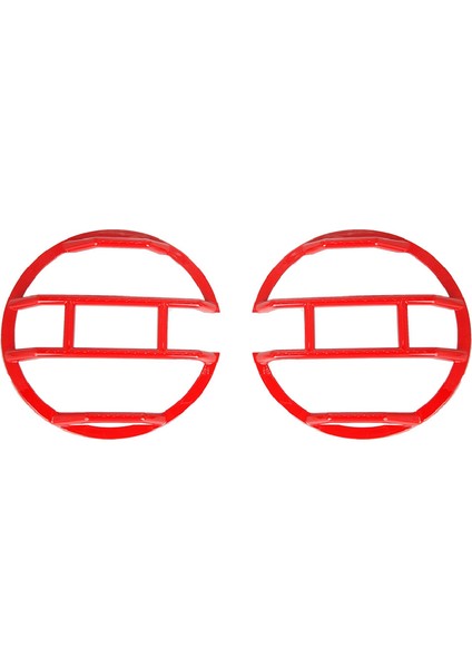 Araba Far Çerçevesi Far Koruyucu Kapak Ford Bronco Için Dekoratif Çerçeve 2021-2023 Araba Aksesuarları A (Yurt Dışından)