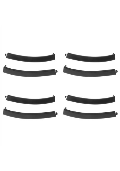 8pcs Ön Tampon Tekerleği Çamurluk Kalıplama Trim Honda Için Crv 2007-2011 71108-SWA-000 71103-SWA-000 (Yurt Dışından)