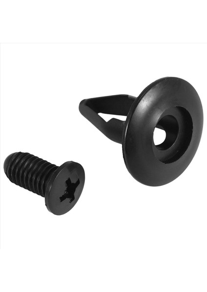 6mm Delik Dia Siyah Plastik Perçinler Derleme Çamurluk Tampon Push 30PCS (Yurt Dışından) indirimleri