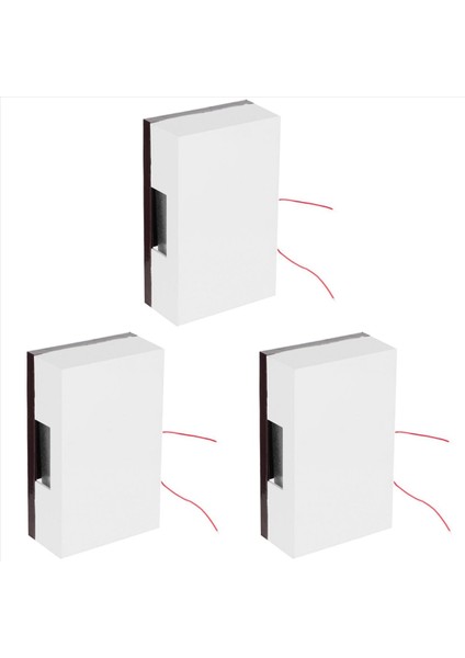 3x 220V Kablolu Kapı Zili Kılavuzu Ding Dong Bell Chime Home Hotel Kontrol Sistemi Tenli Puerta Casa Akıllı Kapı Zil (Yurt Dışından)