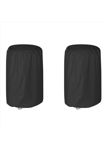 2x Su Geçirmez Evrensel Lastik Torbası Kapağı Tekerlek Kapağı Yedek Araba Lastik Kapağı Römork Karavan Için Toz Koruması (Yurt Dışından)