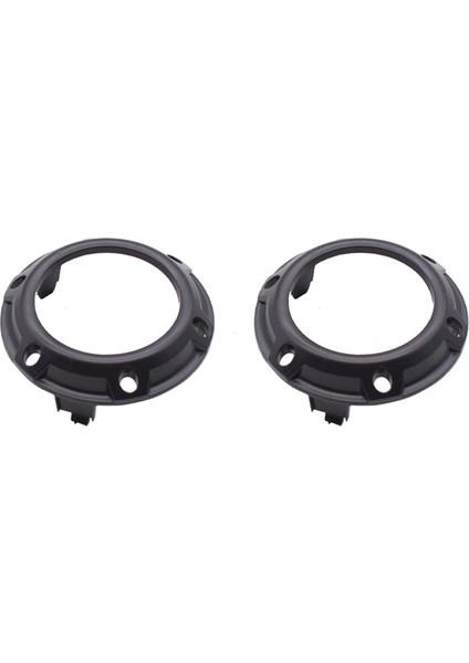 2pcs Ön Sis Lamba Lambası Kapak Çerçeve Aksesuarları Mitsubishi Outlander Için Uygun Sol ve Sağ 6400A739 (Yurt Dışından)