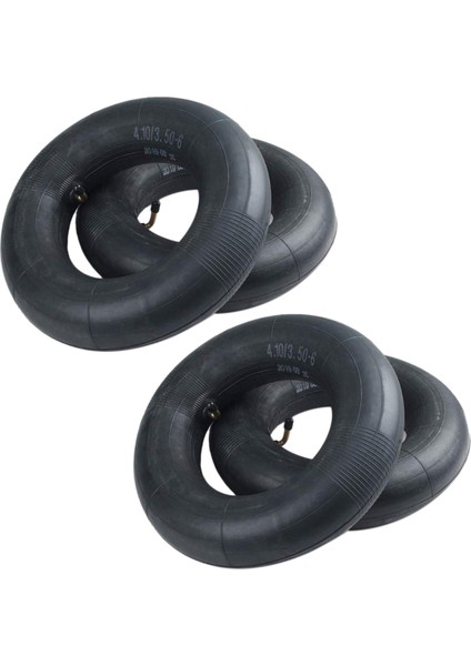 4x 4 10/3 50-6 Veya 4 00-6 Yedek Taşerler Için Iç Tüp Kar Üfleyicileri Vagonlar Arabalar El Kamyonları Çim Biçme Makineleri (Yurt Dışından)