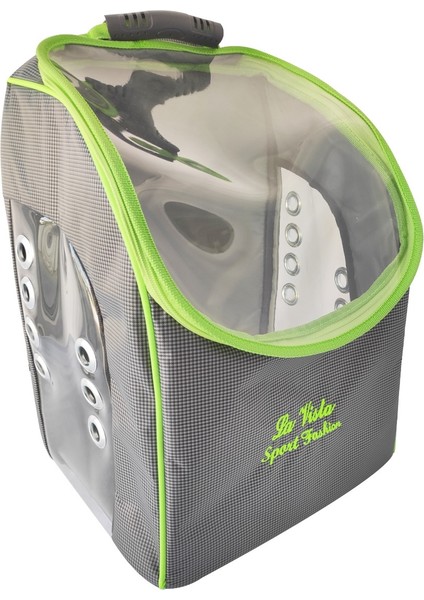 Bst Sport Büyük Kedi Köpek Sırt Taşıma Çantası 50-30-23CM 1100 gr Füme