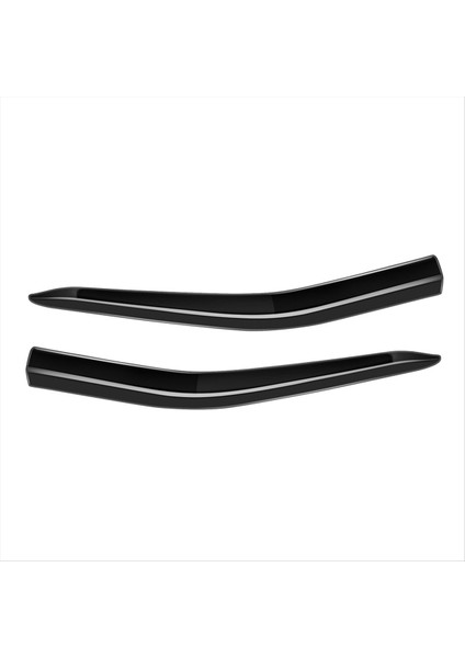 Toyota Alphard 40 Serisi 2023+ Ön Tampon Dudak Açısı Difüzör Splizter Spoiler Koruyucu Parlak Siyah (Yurt Dışından)