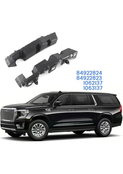 1paır Ön Tampon Braketi 84922824 84922823 Gmc Yukon Xl 2021-2024 GM1062137 GM1063137 Araba Tampon Tutucu Tutucu Desteği (Yurt Dışından) fırsatları