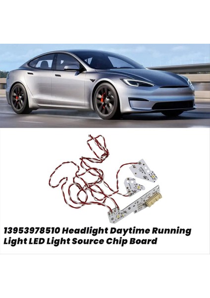 13953978510 Araba Far Gündüz Koşu Işığı LED Tahtası Tesla Model S Dönüş Sinyali Işık Kaynağı Çip Modülü Sağ (Yurt Dışından) modelleri