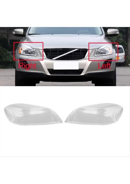 Araba Ön Far Kabuğu Labhad Şeffaf Lens Kapağı Volvo XC60 2009 2010 2012 2011 2012 2013 Far Kapağı Sağ (Yurt Dışından) indirimleri