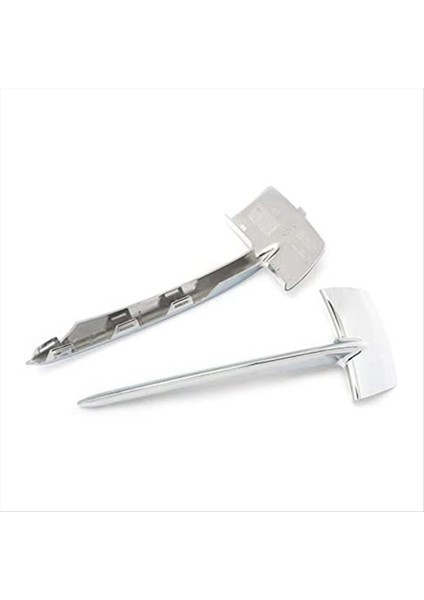 Krom Ön Sol + Sağ Tampon Izgara Trim Kalıplama 51117303114 Bmw X5 F15 35I 35IX 35DX 40EX 2014 2015 2016 2017 (Yurt Dışından)