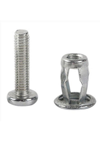 60 Pcs M6X25 Jack Fındık Araç Metal Vidalı Taç Pety Fındık Ile Ile Duvar Demir Cilt (Yurt Dışından) modelleri