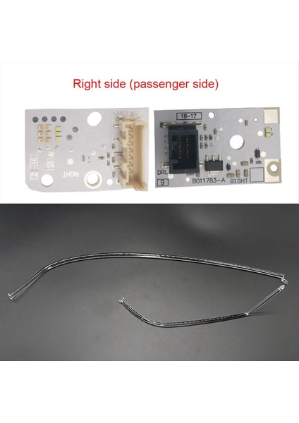 Audi A3 2017-2019 Için Beyaz Drl Parçaları Gündüz Çalışan Açık Beyaz LED Drl Tahtalar Sağ Taraf (Yurt Dışından) fiyatları