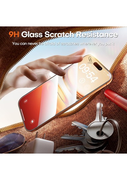 Apple iPhone 17 Pro Uyumlu Içi Kadife Lansman Kılıf ve 5d Tam Kaplayan Cam Ekran Koruyucu indirimleri