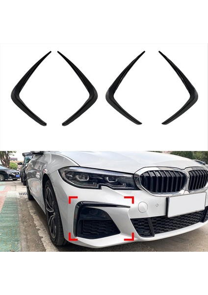 Bmw 3 Serisi G20 M Sport 325I 2019-2022 B Için Araba Ön Tampon Ayırıcı Spoiler Trim Sisi Sis Fg To Canard (Yurt Dışından) fırsatları