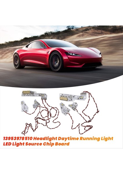 13953978510 Araba Far Gündüz Koşu Işığı LED Tahtası Tesla Model S Dönüş Sinyali Işık Kaynağı Çip Modülü Sağ (Yurt Dışından) fırsatları