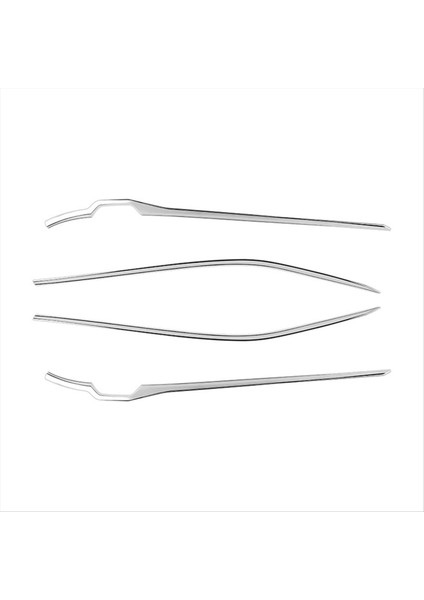 Toyota Alphard/vellfire Için 40 Serisi 2023+ Bagaj Anahtarı Trim Şeritler ve Bagaj Kapağı Düğmesi Tail Işık Parlak Şeritler (Yurt Dışından)