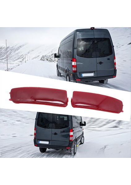 Araba Arka Tampon Reflektör Trim 9068260140 9068260040 Mercedes Benz Sprinter W906 2006-2016 Durdur Işık Reflekt (Yurt Dışından) indirimleri