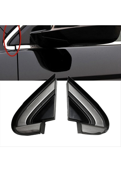 Dış Sütun Köşesi Garnitür Yan Dikiz Bakış Ayna Üçgen Plakalar Honda Cr-V Crv 2007-2011 Otomobil Aksesuarları (Yurt Dışından) fırsatları