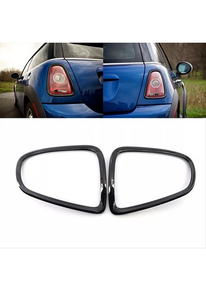Araba Kuyruk Işık Çerçevesi Arka Lamba Kapağı 51132752243 51132752244 Mini Cooper R56 R57 R58 R59 R59 2007-2014 (Yurt Dışından) fırsatları