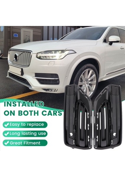 31663514 31663515 Ön Tampon Izgaralar Trim Kapak Çerçeve Kapağı Volvo Için XC90 2020 2021 2022 Araba Aksesuarları (Yurt Dışından) modelleri