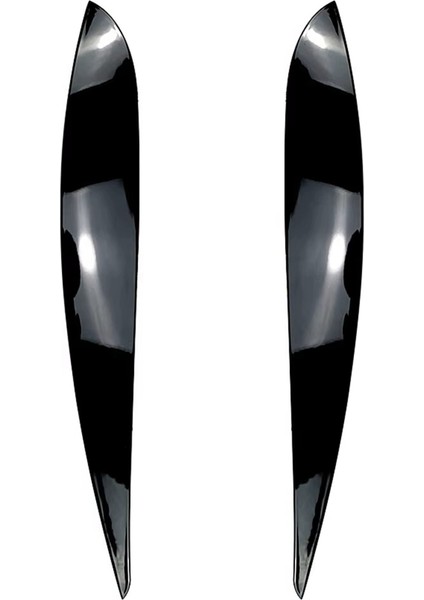 Vw Volkswagen Için Polo Mk4 9n 2005-2009 Araba Far Göz Kapakları Kapak Göz Kapakları Çıkartma Trim Aksesuarları (Yurt Dışından)