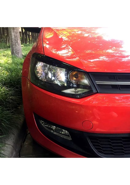 Vw Volkswagen Için Polo Mk4 9n 2005-2009 Araba Far Göz Kapakları Kapak Göz Kapakları Çıkartma Trim Aksesuarları (Yurt Dışından) fırsatları