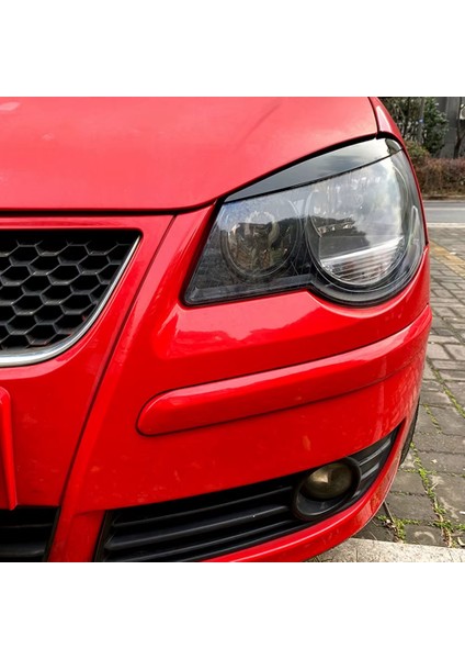 Vw Volkswagen Için Polo Mk4 9n 2005-2009 Araba Far Göz Kapakları Kapak Göz Kapakları Çıkartma Trim Aksesuarları (Yurt Dışından) indirimleri