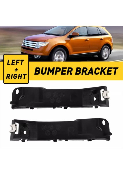 7T4Z-17E814-B 7T4Z-17E814-ART Tampon Tesleci Destek Braketi Ford Edge 2007-2010 Için Sol ve Sağ Taraf (Yurt Dışından) modelleri