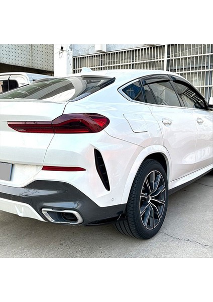 Bmw X6 G06 M Sport 2020-2022 Gloss Siyah Için Araba Arka Tampon Dudak Difüzör Kanat Önlük Spoiler (Yurt Dışından) indirimleri