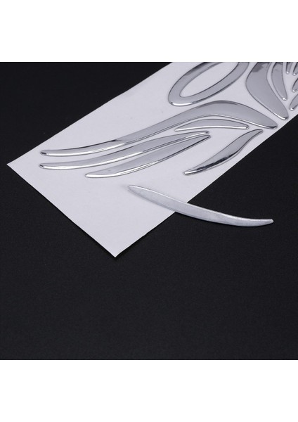 4x 3D Chrome Angel Wing Sticker Çıkartma Otomatik Araba Amblem Dekala Dekorasyon Renk Gümüş (Yurt Dışından) fiyatları
