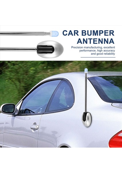 Hipersonik Araba Teleskopik Anten Elastikiyeti Tampon Köşe Direği Evrensel Araba Güvenlik Pozisyonu Direği (Yurt Dışından) modelleri