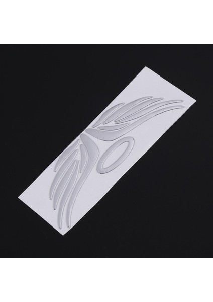 4x 3D Chrome Angel Wing Sticker Çıkartma Otomatik Araba Amblem Dekala Dekorasyon Renk Gümüş (Yurt Dışından) indirimleri