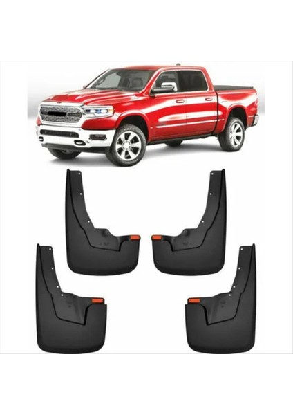 Dodge Ram 1500 2500 3500 2019 2020+ Mudguards Çamurluk Çamur Koruma Flep Splash Flaps Aksesuarları 82215488AB 82215490AB (Yurt Dışından) indirimleri