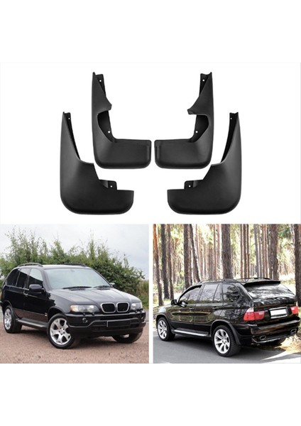 Araba Çamur Kanatları Çamur Çamur Koruma Flep Splash Flaps Aksesuarlar Bmw X5 2002-2007 Pedallı (Yurt Dışından) fırsatları