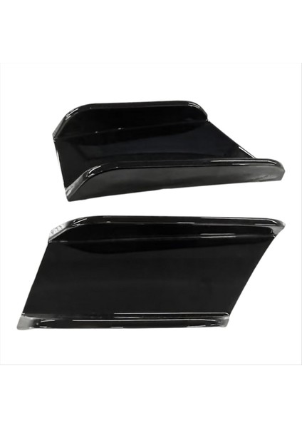 Araba Ön Tampon Yan Sıçrama Spoiler Canards Bmw 4 Serisi G22 G23 M Sport 2020+ Parlak Siyah (Yurt Dışından)