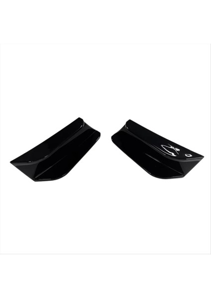 Araba Ön Tampon Yan Sıçrama Spoiler Canards Bmw 4 Serisi G22 G23 M Sport 2020+ Parlak Siyah (Yurt Dışından) modelleri