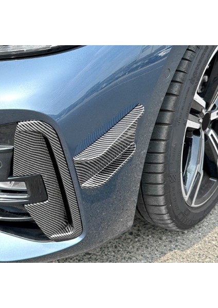 Araba Ön Tampon Yan Sıçrama Spoiler Canards Bmw 4 Serisi G22 G23 M Sport 2020+ Karbon Fiber Deseni (Yurt Dışından) indirimleri