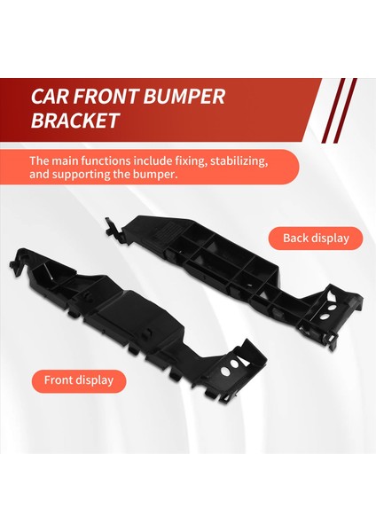 2pcs Araba Ön Tampon Tutucu Braketi 71731-63J00 71732-63J00 Için Suzuki Swift 2005-2011 (Yurt Dışından) modelleri