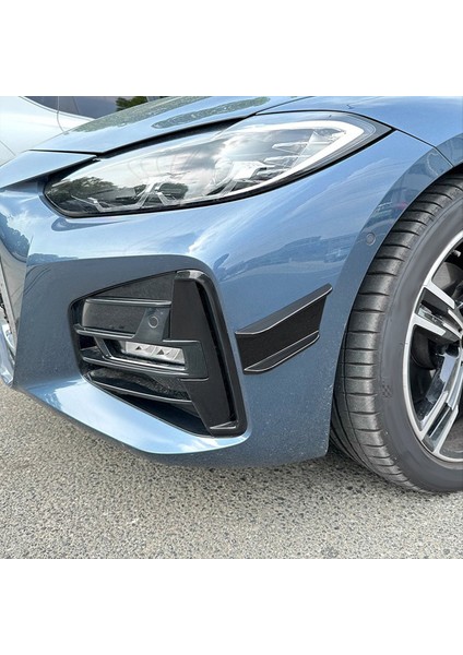 Araba Ön Tampon Yan Sıçrama Spoiler Canards Bmw 4 Serisi G22 G23 M Sport 2020+ Parlak Siyah (Yurt Dışından) indirimleri