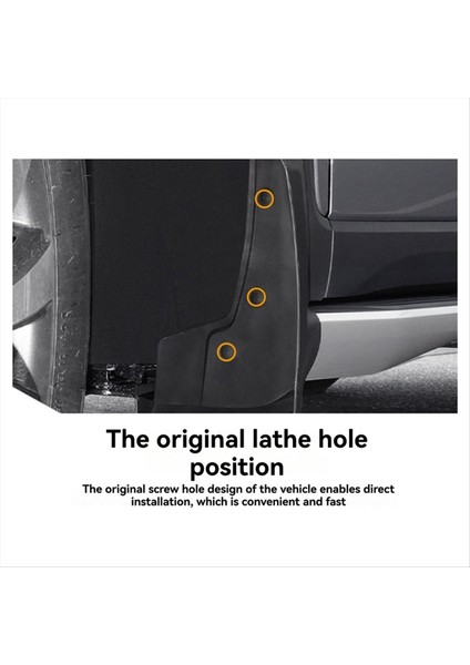 4pcs Araba Çamurluklar Tekerlek Çamur Çamurluk Mercedes Için Vidalı Benz V-Sınıfı V300L 2024- (Yurt Dışından) fiyatları