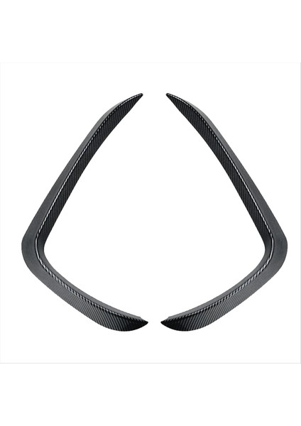 Araba Ön Tampon Dudak Yan Spoiler Sis Lambası Çerçeveleri Bmw X5 F15 M Sport 2014-2018 Vücut Kiti Ayırt Cihaz (Karbon Fiber) (Yurt Dışından)