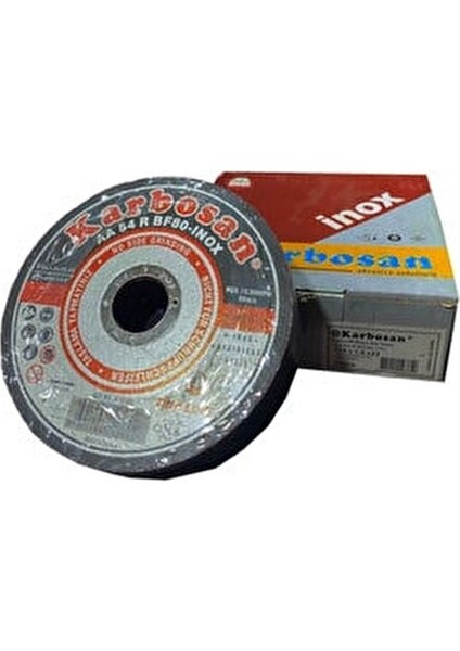 Inox Kesme Taşı Paslanmaz Çelik İçin 115x1.0x22 mm 25'li Paket Yüksek Dayanıklılık modelleri