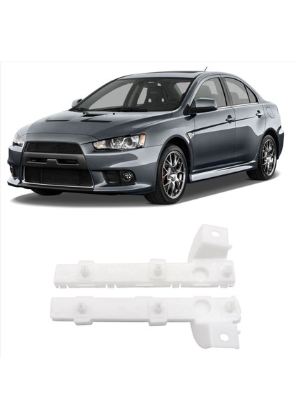 Evo 2008-2017 6400F549 6400F550 Hariç Mitsubishi Lancer Için 6x Ön Sağ ve Sol Tampon Braketi (Yurt Dışından) indirimleri