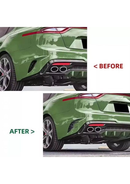 1 Çift Araba Arka Tam Olarak Yan Havalandırma Izgarası Dekoratif Kapak Spoyleri Kia Stinger 2017-2023 Otomatik Parçalar A (Yurt Dışından) fırsatları